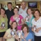An entire book club reading "Records Truly Is My Middle Name"